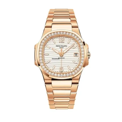 Patek Philippe Nautilus 7118/1200R-001 “Rose Gold Diamond Bezel” Luxury Clone Quality