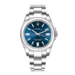 Rolex Milgauss Oyster Perpetual 124300-0001 “Blue Dial” Exact Clone 1:1