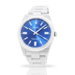 Rolex Milgauss Oyster Perpetual 124300-0001 “Blue Dial” Exact Clone 1:1 - Image 3
