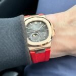 Patek Philippe – Aquanaut – Rubber Strap – Nautilus – Red - Image 2