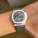Patek Philippe – Aquanaut – Rubber Strap – Nautilus – Green - Image 2