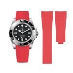 Rolex – Submariner – Rubber Strap – Red - Image 2