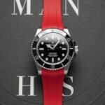 Rolex – Submariner – Rubber Strap – Red - Image 3