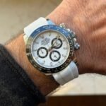 Rolex – Daytona – Rubber Strap – White - Image 3