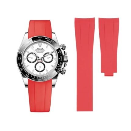 Rolex – Daytona – Rubber Strap – Red