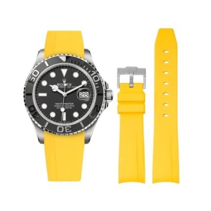 Rolex – Yacht-Master – Rubber Strap – Yellow