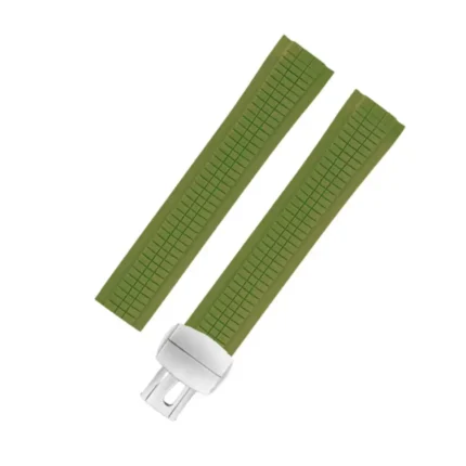 Patek Philippe – Aquanaut – Rubber Strap – Curved – Sage Green