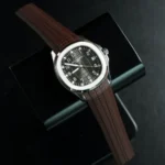Patek Philippe – Aquanaut – Rubber Strap – Curved – Brown - Image 2