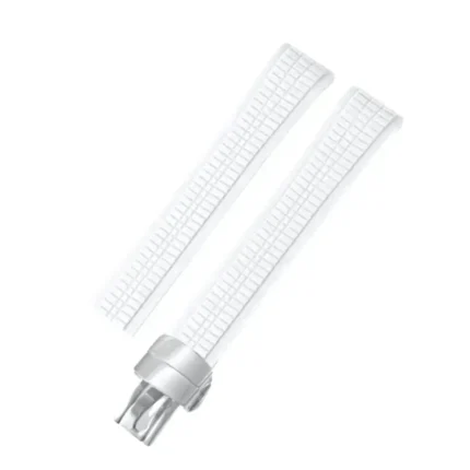 Patek Philippe – Aquanaut – Rubber Strap – Curved – White