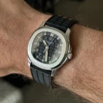 Patek Philippe – Aquanaut – Rubber Strap – Straight – Black - Image 2