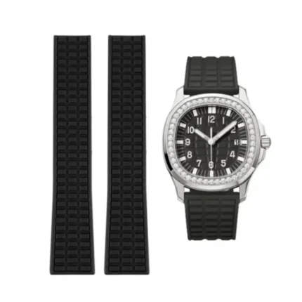 Patek Philippe – Aquanaut – Rubber Strap – Straight – Black