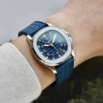 Patek Philippe – Aquanaut – Rubber Strap – Straight – Blue - Image 2