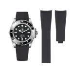 Rolex – Submariner – Rubber Strap – Black - Image 2