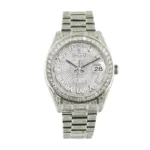 Rolex Datejust 116300 “Iced Out Baguette” Ultra Precision Replica
