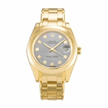 Rolex Pearl Master 81208 Gold & Diamond Dial Super Clone Premium Replica 1:1