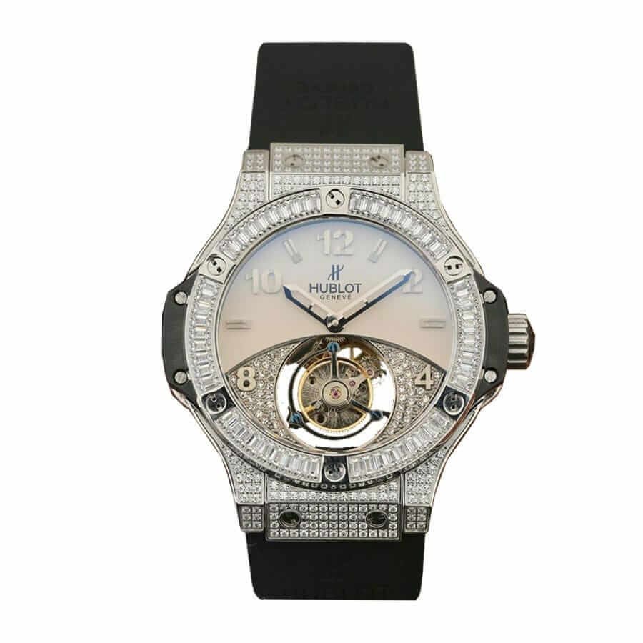 hublot-classic-fusion-tourbillon-with-diamond-gray-dial-replica-1.jpg Hublot Classic Fusion 411.JX.1170.RX “Gray Diamond” Deluxe Replica Edition - Image 1