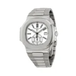 Patek Philippe Nautilus Chronograph 5980/1A-019 “White Dial” Precision Clone - Image 2