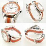 Omega Seamaster Planet Ocean 215.32.44.21.04.001 “Orange” Mirror Replica 1:1 - Image 5