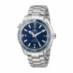 Omega Seamaster Planet Ocean 232.90.42.21.03.001 Blue Dial Near Original Replica - Image 2