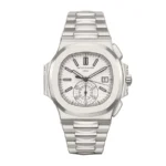 Patek Philippe Nautilus Chronograph 5980/1A-019 “White Dial” Precision Clone