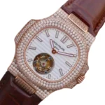 Patek Philippe Nautilus 5711 Tourbillon “Jumbo” Rose Gold Top Grade Clone 1:1 - Image 2