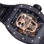 Richard Mille RM 52-01 Tourbillon “Skull” Rose Gold Luxury Clone Quality - Image 2
