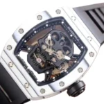 Richard Mille RM 52-01 Tourbillon “Skull” White True Replica 1:1 - Image 3