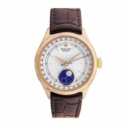 Rolex Cellini Moonphase 50535 “White Dial” Supreme Copy 1:1