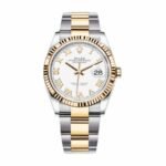 Rolex Datejust 126300 “White Roman Dial” Authentic Copy 1:1