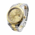 Rolex Datejust 126333 Oyster Perpetual Yellow Gold Replica 1:1 - Image 2