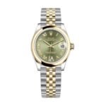 Rolex Datejust 278243-0016 Yellow Gold & Green Dial Replica