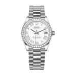 Rolex Datejust 278289RBR White Gold Diamond Bezel Luxury Clone Quality