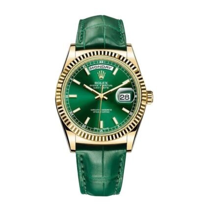 Rolex Day-Date 118138-0003 “Green Dial” Superior Replica