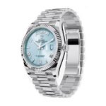 Rolex Day-Date 228236 “Ice Blue Grooved” Super Clone Quality - Image 2
