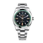 Rolex Milgauss 116400GV “Green Crystal” Exceptional Replica 1:1