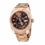 Rolex Sky-Dweller 326935 “Rose Gold Chocolate Dial” Authentic Super Replica - Image 2