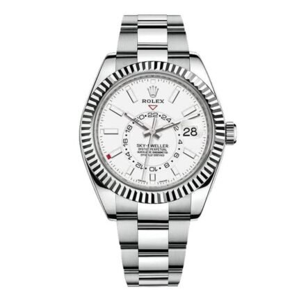 Rolex Sky-Dweller 326934 “White Dial” 1:1 Master Replica